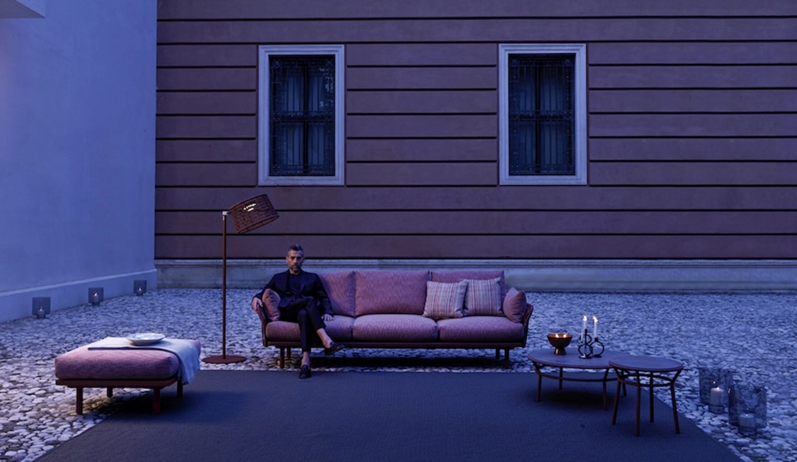 Varaschin Anbausofa EMMA CROSS 
