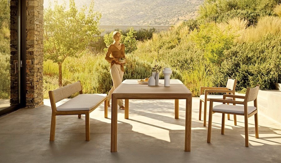 Bank Sessel & Tisch GIANNA